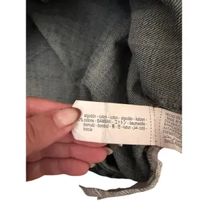 ZARA Denim Oversized Overshirt w Pockets Small thumbnail 7