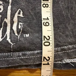 Tim Burton Corpse Bride xs acid wash t shirt oversized thumbnail 5