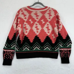 Aldomartins Wool Alpaca Blend Sweater Fair Isle Knit Pullover Size 4‎ thumbnail 8
