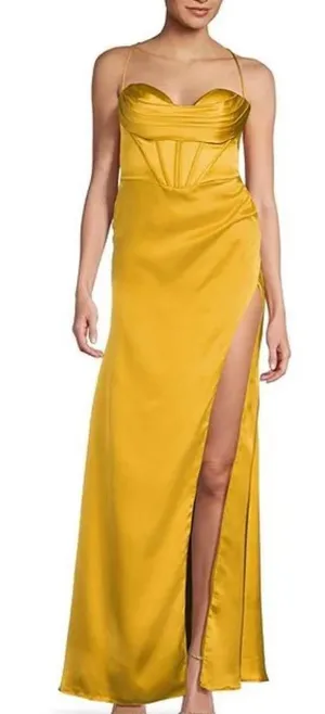GB marigold formal gown thumbnail 1