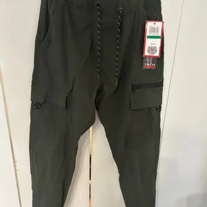 Ring of Fire Dark Olive Cargo Joggers thumbnail 8