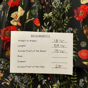 Anthropologie PAYAL JAIN Massima Pleated Floral‎ Maxi Dress Romantic Small thumbnail 15