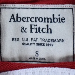 Abercrombie & Fitch Red Ski Graphic Sweater Womens Small Striped Trim Knit1R6047 thumbnail 5