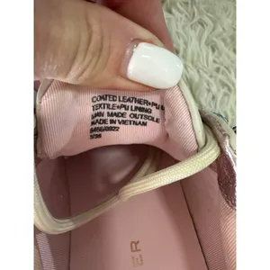 Kurt Geiger London White Pink Gem‎ Heart Embellished Sneakers Women 5.5 Youth 3 thumbnail 9