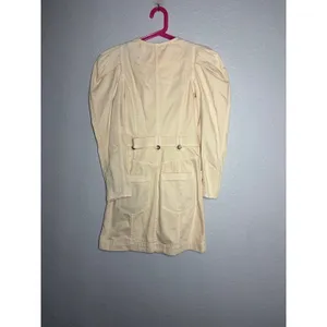 Ulla Johnson Cori Denim Mini Dress Oat Sz 0 Boho thumbnail 8