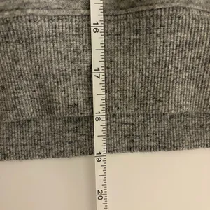 Madewell Heather Gray Cropped Polo Sweatshirt thumbnail 6