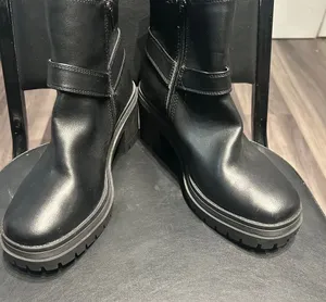 Sincerely Jules Black Combat Boots size 8 women’s thumbnail 1