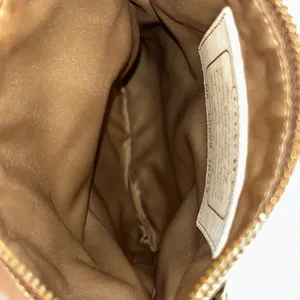 Vintage Coach Tan Signature Monogram Canvas Crossbody Bag thumbnail 11