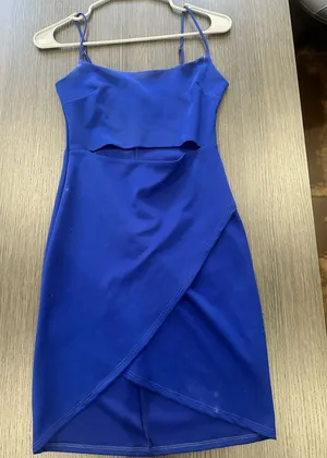 lulus blue dress  thumbnail 1