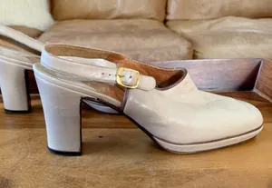 Vintage Martinique 60’s Leather Heels thumbnail 1