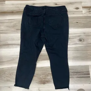 Torrid Black Raw Hem Jeggings Women’s 18 thumbnail 5