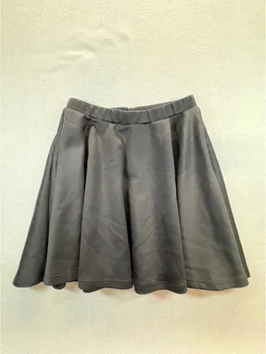 Made By Johnny Black Flared Skater Skirt Women’s Medium Made in USA thumbnail 3