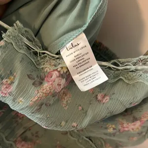 Lulu's Floral Blue Dress thumbnail 3