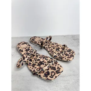 Dolce Vita Sandals‎ Size 7.5 Animal Print Double Strap Flat Sandal thumbnail 3