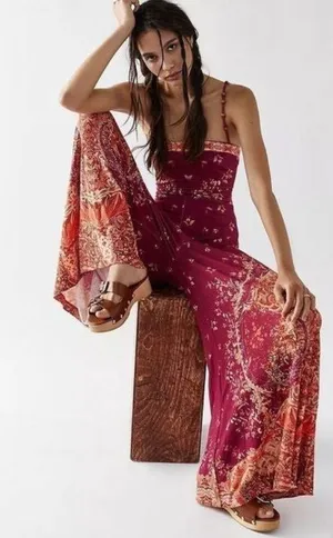 Free People Astrid Jumpsuit S thumbnail 1
