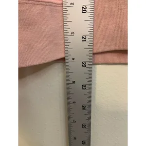 Nike Hoodie Women XS Pink Good Cowl Neck Gold Glitter Logo Pullover Sweatshirt thumbnail 6