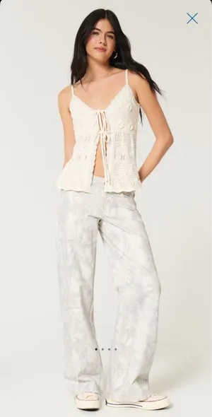 Hollister Low-Rise Jeans Camo Baggy thumbnail 1