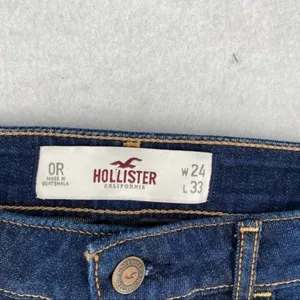 Hollister Stretch Dark Wash Denim Skinny‎ Jean thumbnail 8