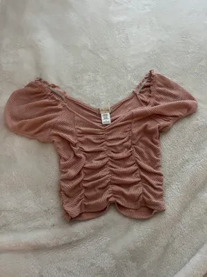 Altar'd State Light Pink Top thumbnail 1