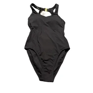 NWT Andie Swim CATALINA 1PC Size XS Black Gold Open‎ Back Coverage Women thumbnail 3