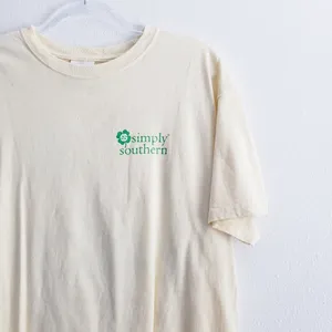 Simply Southern Bulldog Shamrock St.Paddys Day Short Sleeve T-Shirt thumbnail 5