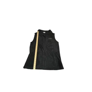Columbia Womens Fleece Full-Zip Vest Size L Black Polyester thumbnail 5
