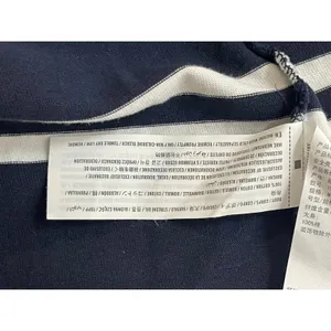 NEW Abercrombie & Fitch Blue Striped Collared Long Sleeve Polo Sweater Dress M thumbnail 4
