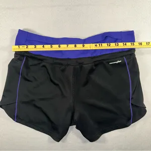 New Balance Lightning Dry Running Shorts Women’s Size Lg Purple Black 3.5in thumbnail 7