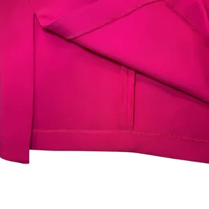 Likely Fuchsia Pink One‎ Shoulder Sheath Bodycon Party Chic Dress Slit Size 8 thumbnail 6