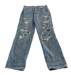 Pistola Presley High‎ Rise Relaxed Roller Jeans Size 27 thumbnail 1