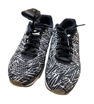 Nike Tailwind 8 woman’s black and white running shoes sneakers size 9 SKU 3323 thumbnail 1