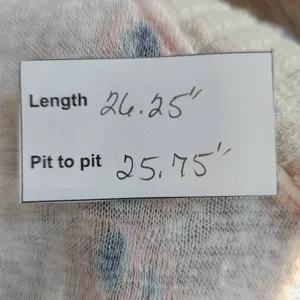 Maronie Dyed and Distressed Oversized Top Size Medium Blue thumbnail 9