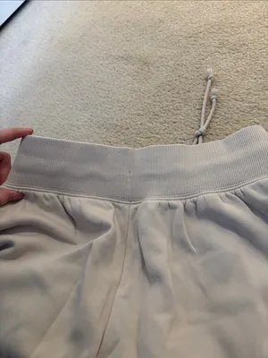 Nike Cream Beige Swoosh Joggers thumbnail 6