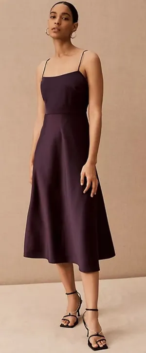 NWT‎ BHLDN Leti Dress satin slip Sz 4 wedding guest thumbnail 1