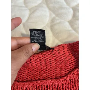 State-ments Knit Sweater Coral Red Long Sleeve Pullover Casual Business-‎ XL thumbnail 5