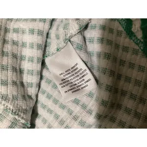 Maeve by Anthropologie Tank Top Womens Small Green White Striped Textured Knit thumbnail 5