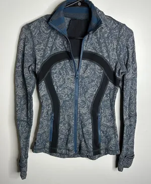 Women's Lululemon‎ Size 4 Define Jacket Full Zip Sweatshirt Brushed Herringbone thumbnail 1