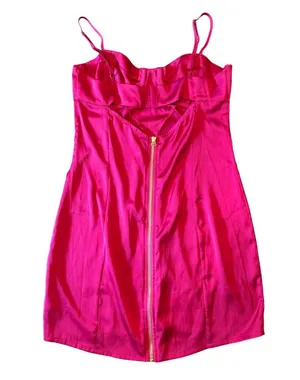 For Love & Lemons Isabella Bustier Mini Dress – Red – L (Runs Small) thumbnail 7