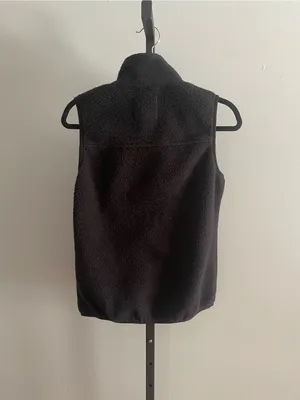 Dakini Black Fleece Vest Size Small thumbnail 2