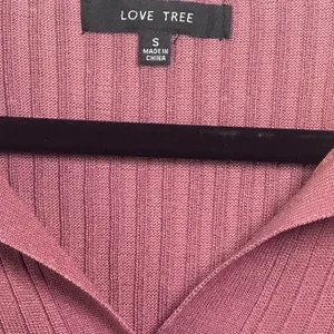 Love Tree Mauve Long Sleeve Sweater Dress with Collar Size S NWOT Bodycon‎ Fall thumbnail 4
