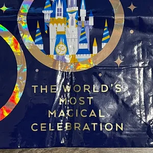NEW Walt Disney World 50th Anniversary Reusable Bag thumbnail 2