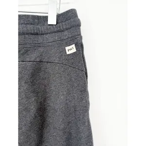 PACT Organic Cotton Cinched Tapered Leg Joggers Women's‎ M Gray Athleisure thumbnail 5