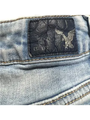 American Eagle Outfitters Super Stretch Hi Rise Denim Shorts Size 2 thumbnail 3