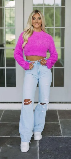 These Three Boutique Cropped Sweater thumbnail 2