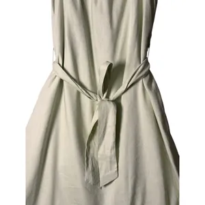 Antonio Melani Womens Elina Dress 4 Light Green Linen Ruffle Midi Cottagecore thumbnail 5