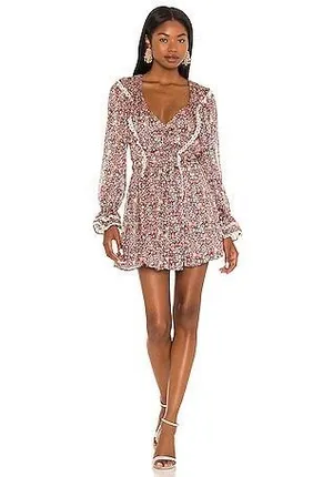 For Love and Lemons Grace Mini Dress Size S thumbnail 3