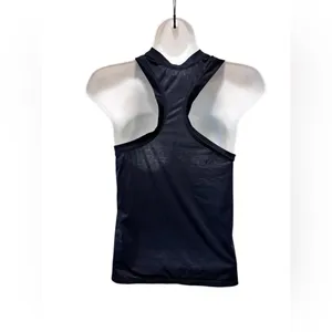 Vuori Crewneck Racerback Waist Length Tank Black Sz M Relaxed Fit Performance thumbnail 2