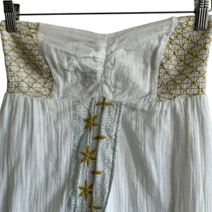 Free People Star Of India Dress XS Embroidered Beach Sleeveless SunDress thumbnail 5