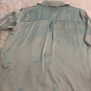 ZARA shirt with long sleeve silky feeling see all pictures brand new with tag thumbnail 11