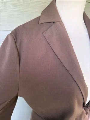 Princess Polly Brown Cutout Knot Mini Dress thumbnail 3